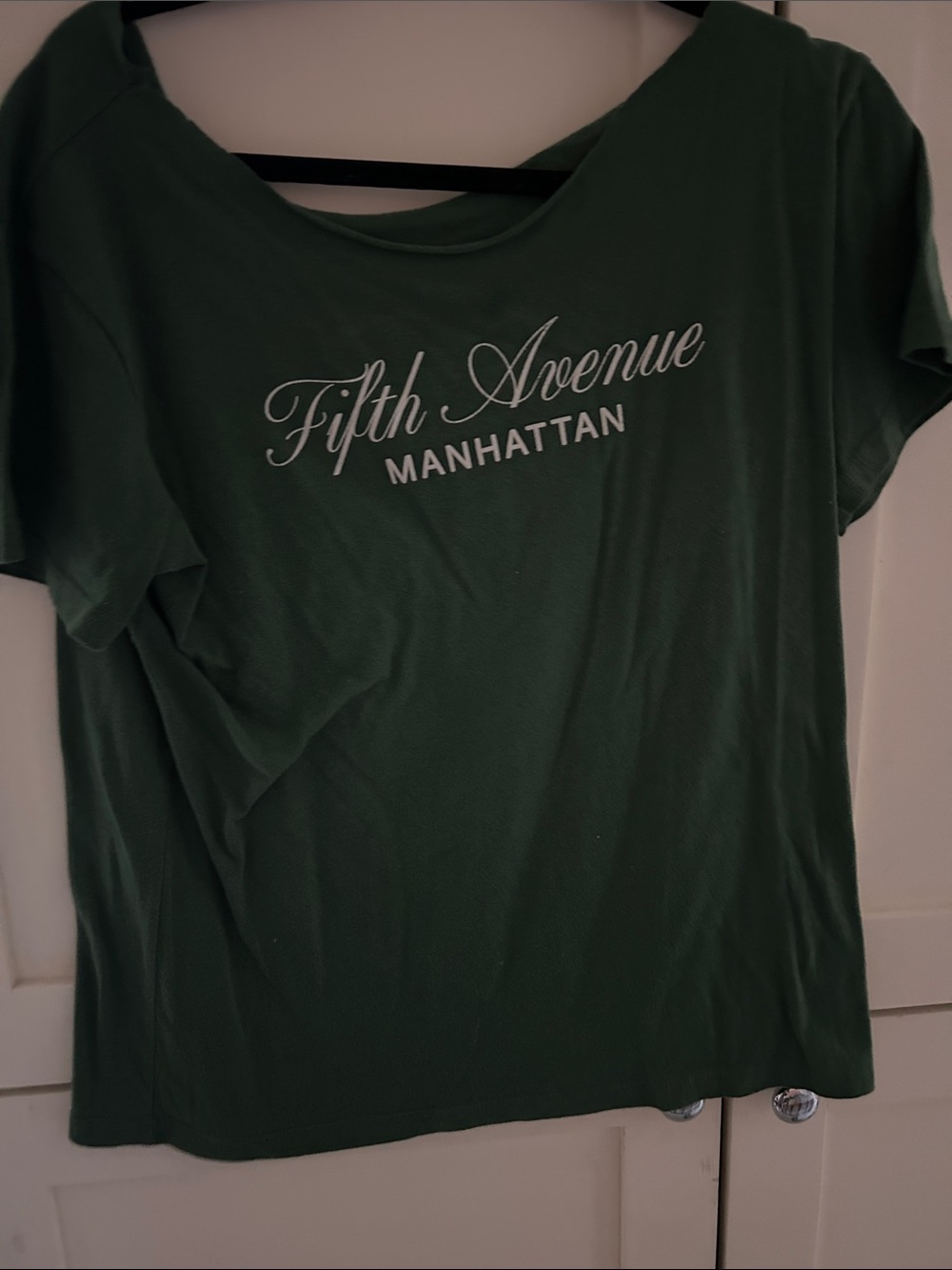 Women's Green Graphic Tee